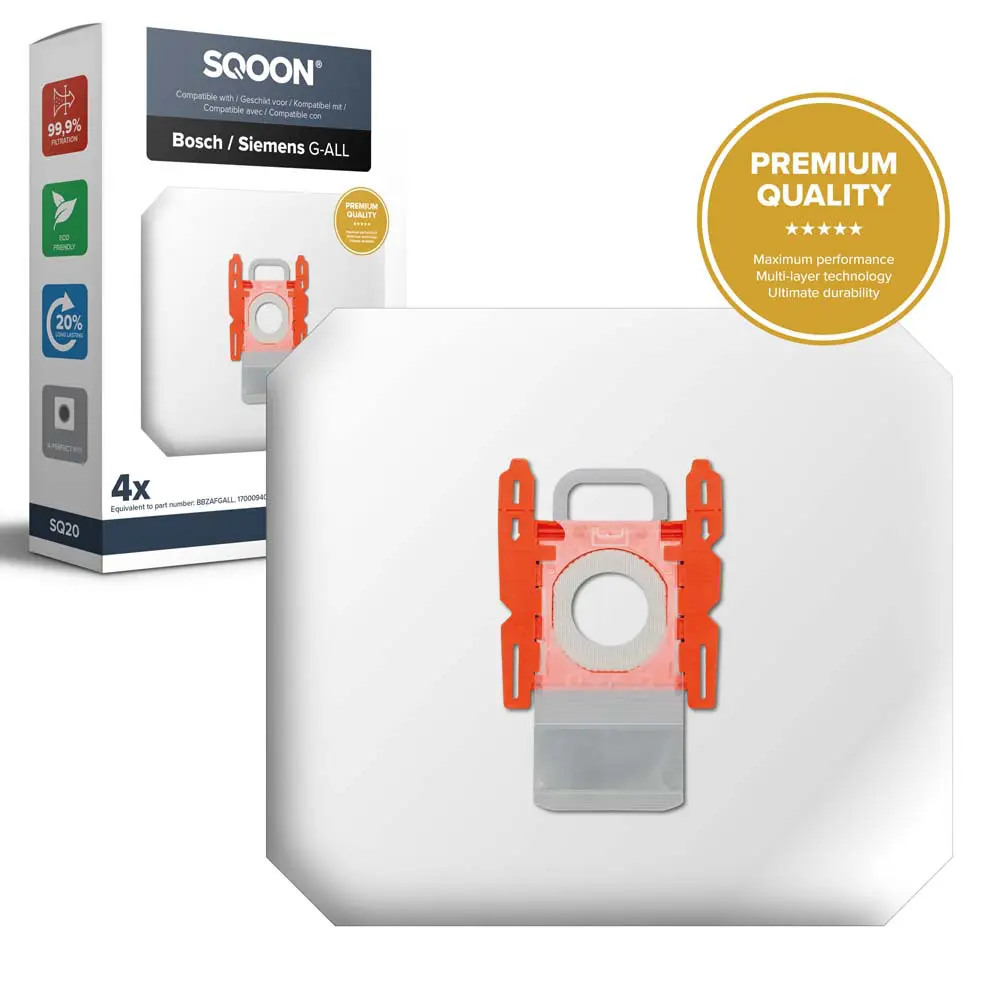 SQOON - Bags Bosch / Siemens G-All 3-D Pro