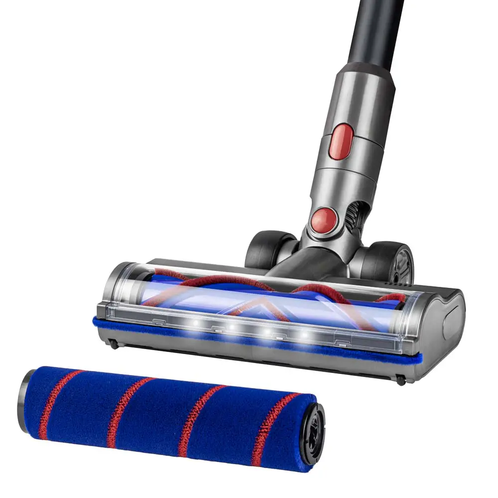 Borstel electrisch roterend Dyson V7 / V8 / V10 / V11 / V15 met LED met 2 borstels