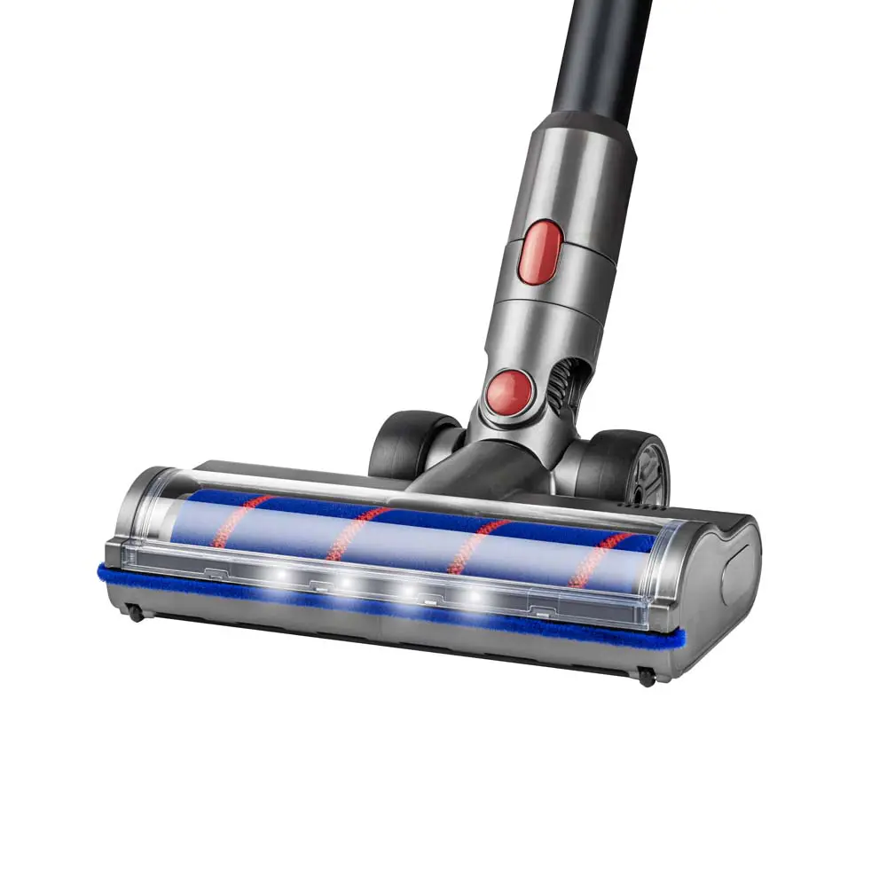 Borstel electrisch roterend Dyson V7 / V8 / V10 / V11 / V15 met LED en zachte borstel