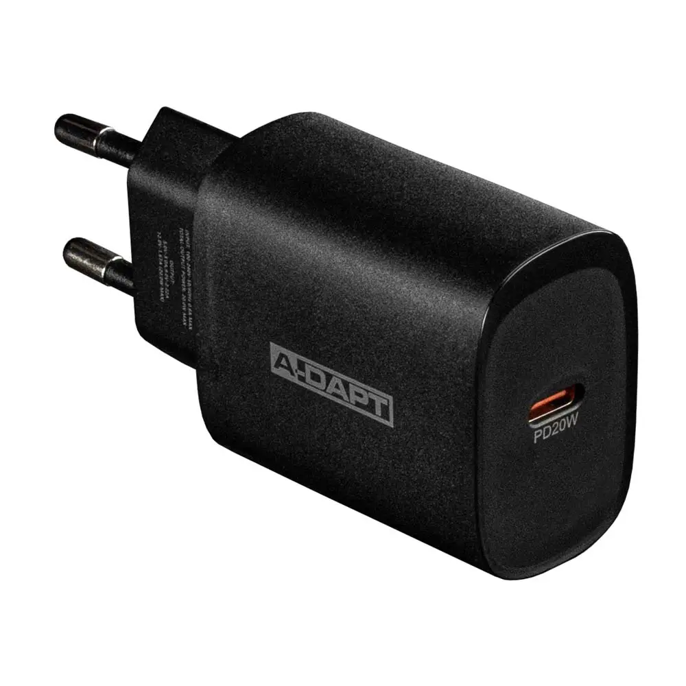 Heimladegerät 20W 1x USB-C PD schwarz