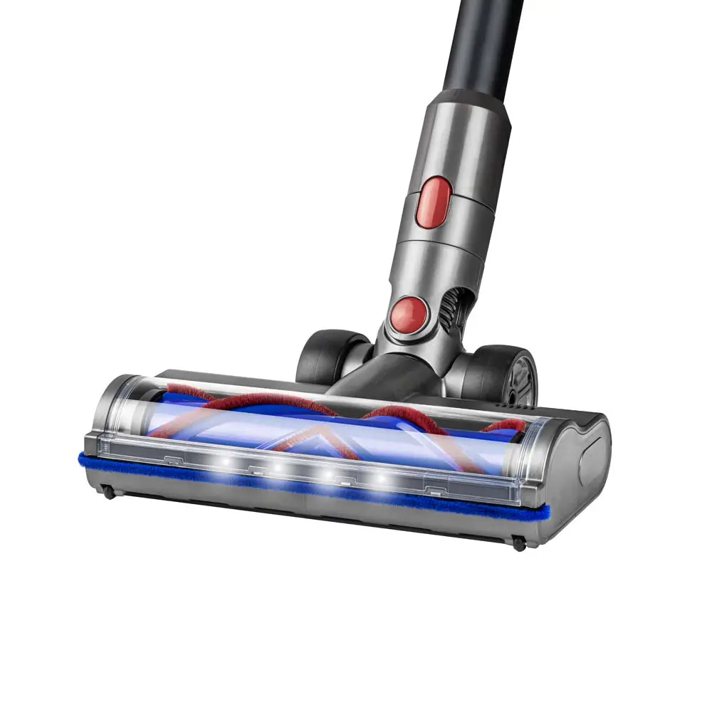 Borstel electrisch roterend Dyson V7 / V8 / V10 / V11 / V15 met LED en V-borstel