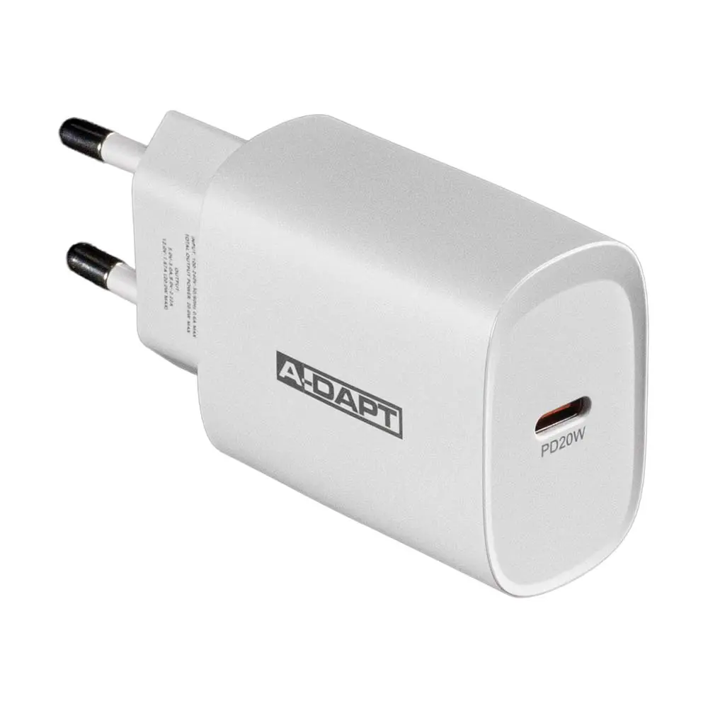 Heimladegerät 20W 1x USB-C PD weiß