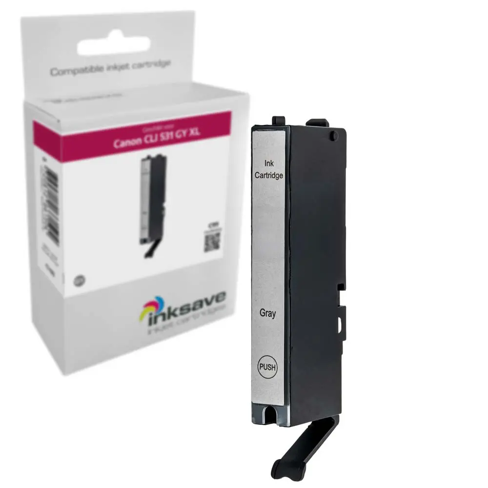 Inksave vervanging voor Canon CLI 531 GY XL