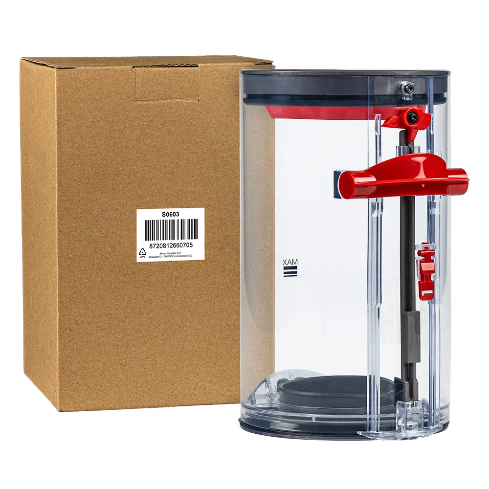 SQOON Staubbehälter passend für Dyson V10 (SV12) groß 195mm.